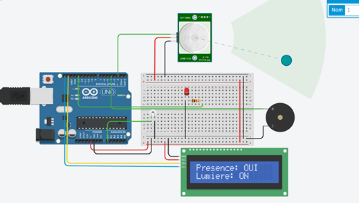 Arduino Détection Mouvement